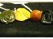 1930s Collection of Bakelite Rings (4)