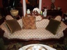 Victorian Style Sofa in Beige