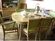 Beautiful 8 piece set of Danish Modern Furniture Dining Set